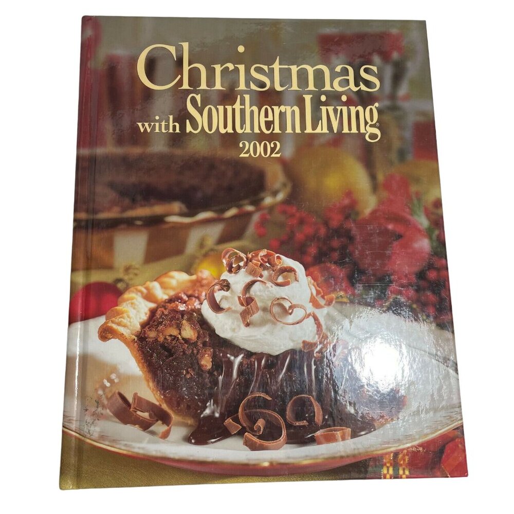 Christmas Cookbook Southern Living Recipes 2002 Hardcover Vintage Annual Edition
